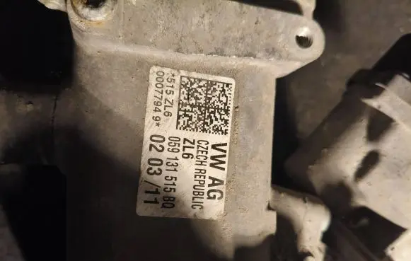Audi A6 S6 C7 4G EGR valve cooler 059131515BQ 00077949 515ZL6