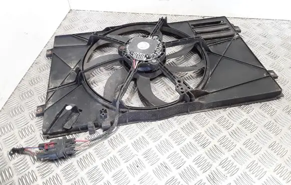Seat Altea Radiator cooling fan shroud 1K0121205AA 1K0121287AS