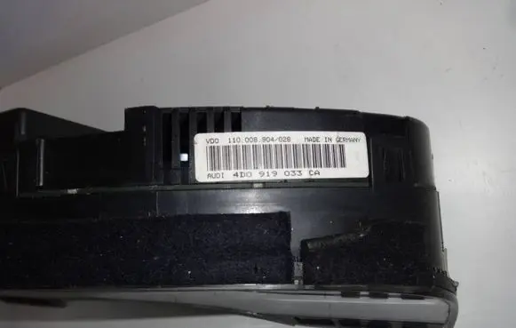Audi A8 S8 D3 4E Speedometer (instrument cluster) 4D0919033CA 110008904