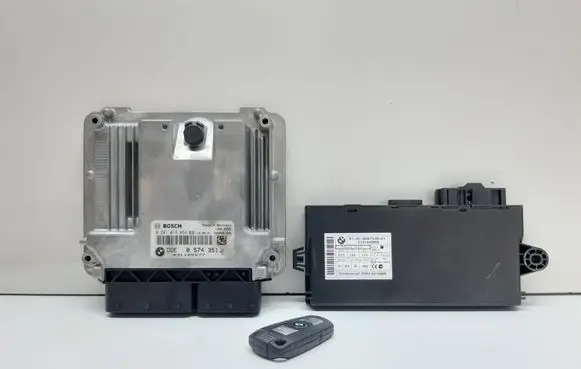 Engine ECU kit and lock set