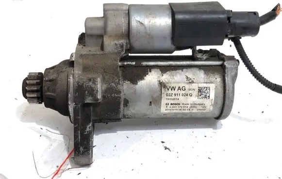 Volkswagen Golf VII Starter motor 02Z911024Q