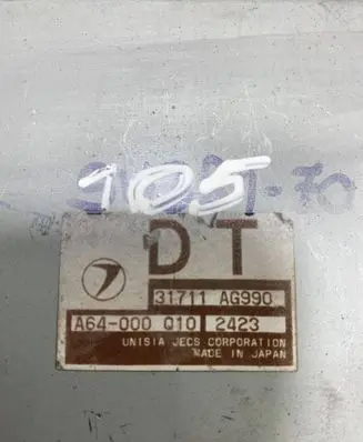 Subaru Impreza IV Gearbox control unit/module 31711AG990 A64000Q10