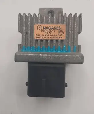 Citroen C5 Glow plug pre-heat relay AV6112A343BA 9663824880