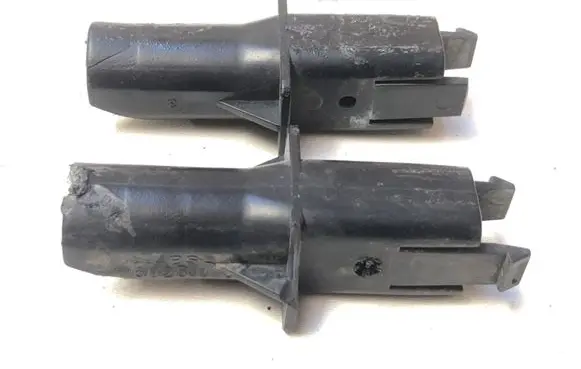 Front bumper upper radiator grill