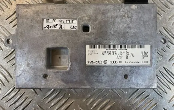 Audi A6 Allroad C6 MMI control unit 4E0035729 4F0910731J