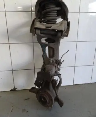 Peugeot 407 Front shock absorber with coil spring