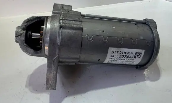 Opel Crossland X Starter motor 9830507480 0001179031
