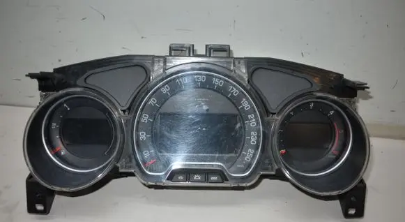 Citroen C5 Speedometer (instrument cluster) 9665368980