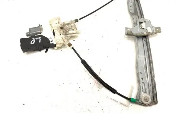 Front door window regulator with motor