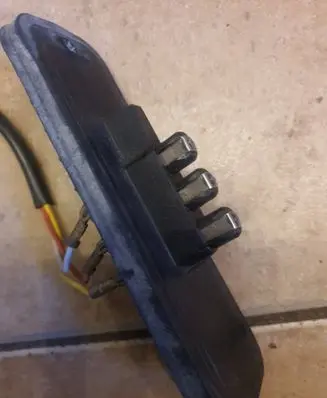 Renault Trafic II (X83) Sliding door contact joint 8200139741