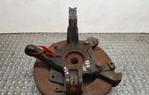 Front wheel hub spindle knuckle