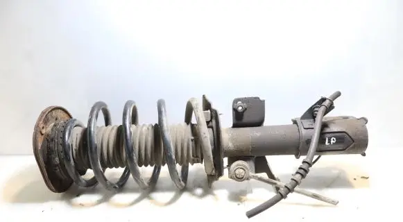 Front shock absorber with coil spring