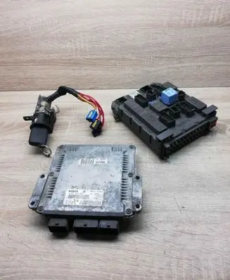 Peugeot 607 Engine ECU kit and lock set 9648268180 9648723680