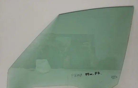 Citroen C4 I Picasso Front door window glass four-door OEM