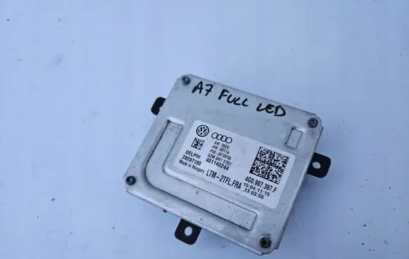 Audi A7 S7 4G Xenon control unit/module 4G0907397F