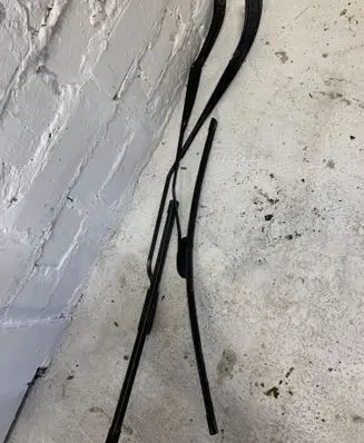 Renault Megane II Front wiper blade arm 80007147