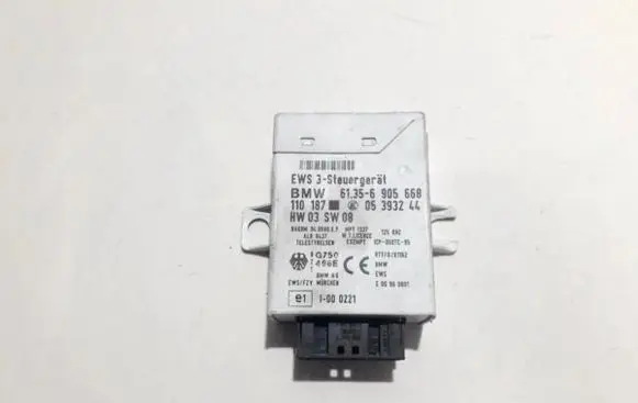 BMW 5 E39 Immobilizer control unit/module 61356905668 05393244