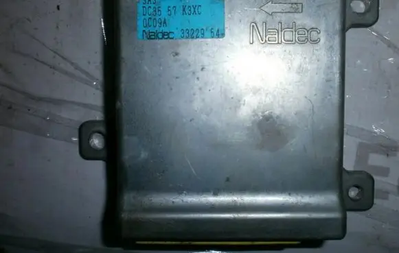 Mazda Demio Airbag control unit/module DC3557K3XC 0C09A