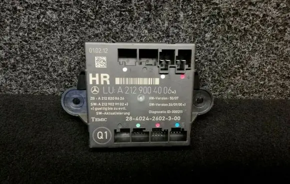 Mercedes-Benz E W212 Door control unit/module A2129004006