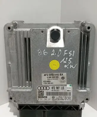 Audi A6 S6 C6 4F Engine control unit/module 4F2907115 4F2910115B