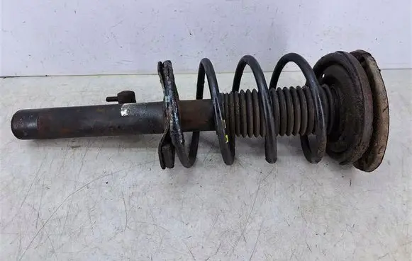 Front shock absorber with coil spring