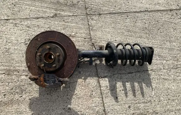Ford Focus Front shock absorber with coil spring BV6118045ABC
