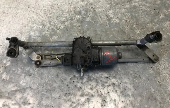 Seat Ibiza IV (6J,6P) Front wiper linkage and motor 6R1955023B 6R1955119A