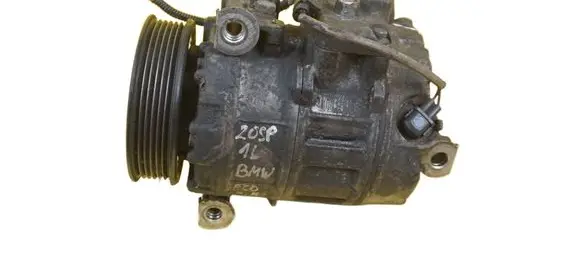 BMW 5 E60 E61 Air conditioning (A/C) compressor (pump) 6956715 N52B25A N52B25AE