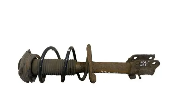 Front shock absorber with coil spring