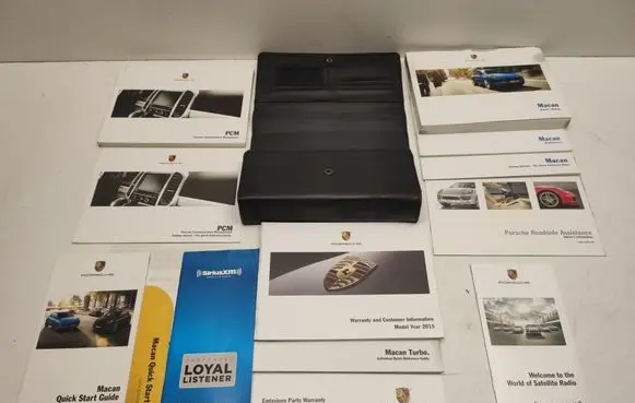Porsche Macan (95B) Owners service history hand book