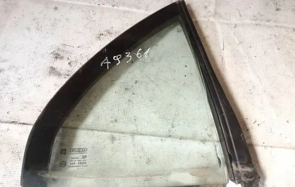 Opel Omega B1 Rear vent window glass as2