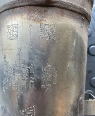 Porsche 911 991 Catalyst/FAP/DPF particulate filter 9P1254450 32221928