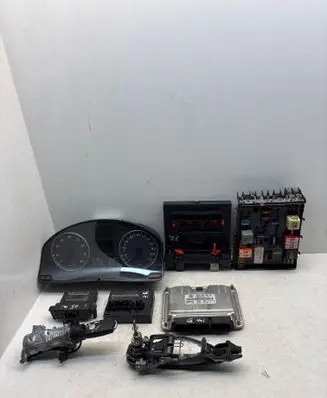 Volkswagen Golf V Engine ECU kit and lock set 036906032AG 0261208589 1K0959433B