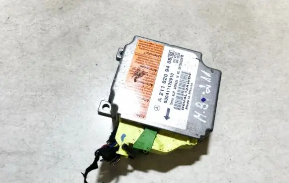 Mercedes-Benz E W211 Airbag control unit/module a2118209485 500411120910