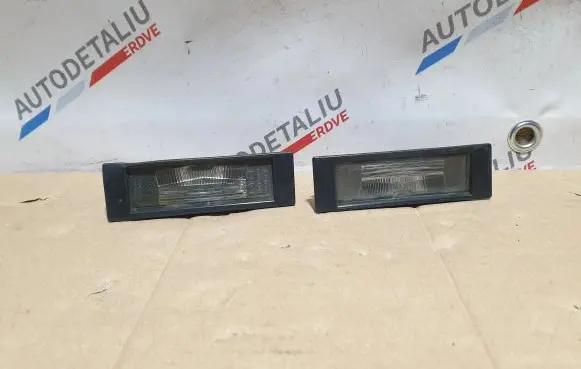 BMW 6 E63 E64 Number plate light 7165735 63267165735 8360205