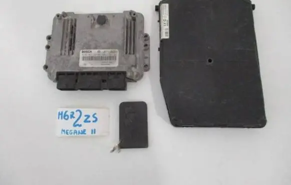 Renault Megane II Engine ECU kit and lock set 0281011776