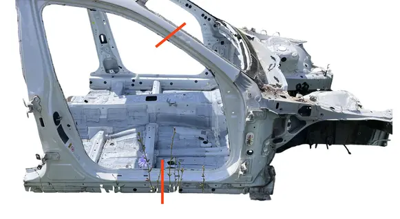 Lexus IS III XE30 Front quarter panel 