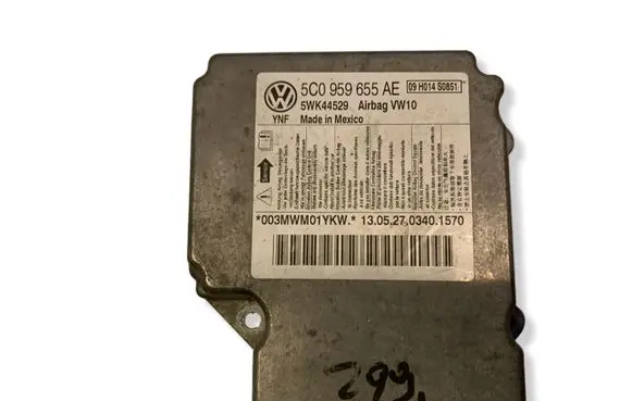 Volkswagen PASSAT B7 USA Airbag control unit/module 5C0959655AE 5WK44529 09H014S0851