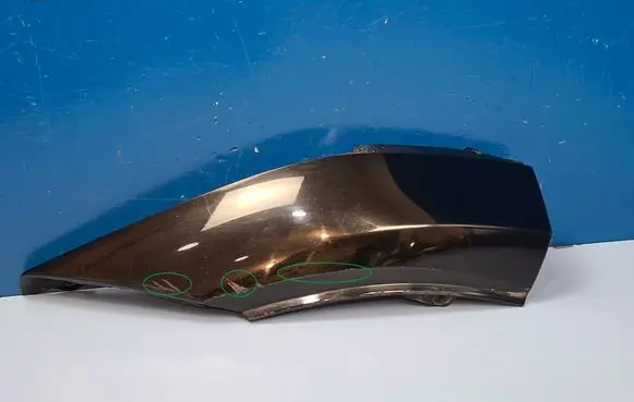 Audi e-tron Front bumper splitter molding 4KE807061A