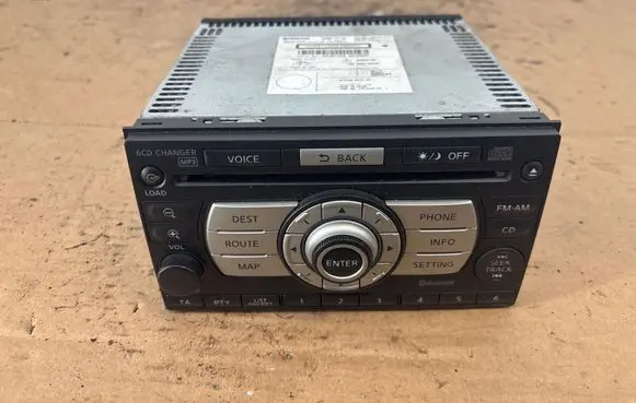 Nissan X-Trail T31 Radio/CD/DVD/GPS head unit 28185JG41A PN2874TA0030607