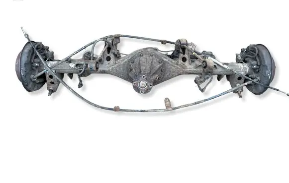 Toyota Land Cruiser (J120) Rear axle beam with reductor 