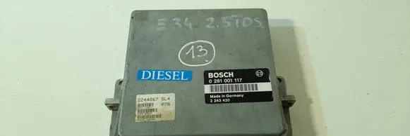 BMW 5 E34 Engine control unit/module 0281001117