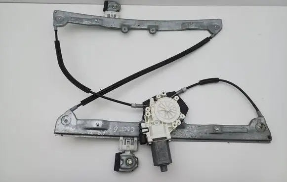 Mitsubishi Colt Front door window regulator with motor 0130822207