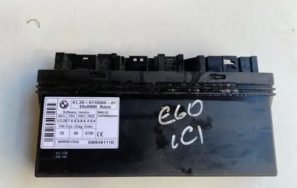 BMW 5 E60 E61 Comfort/convenience module 9176069