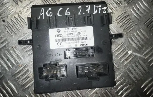 Audi A6 S6 C6 4F Comfort/convenience module 4F0907279 4F0910279K F005V00619