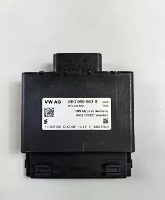 Audi A5 Sportback 8TA Voltage converter/converter module 8K0959663B 111004109 8K0959663