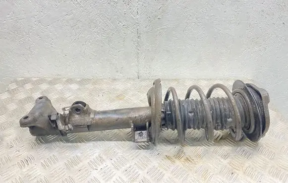 Front shock absorber with coil spring