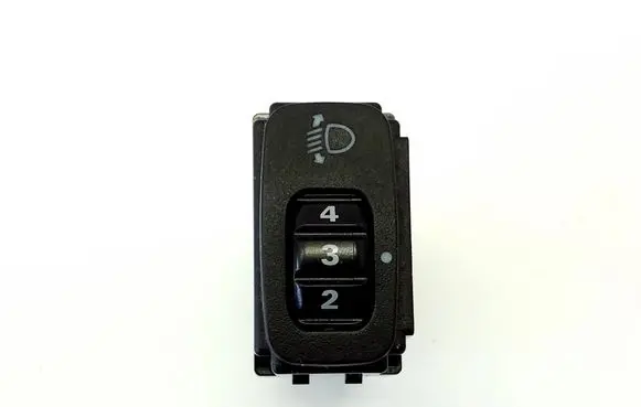 Mitsubishi ASX Headlight level height control switch