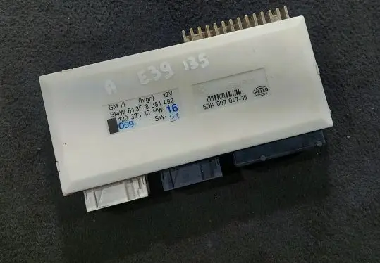 BMW 5 E39 Comfort/convenience module 037310HW16 5DK00704716 61358381492