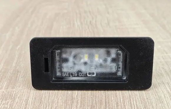 Number plate light